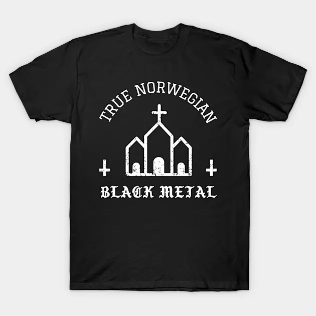True Norwegian Black Metal T-shirt